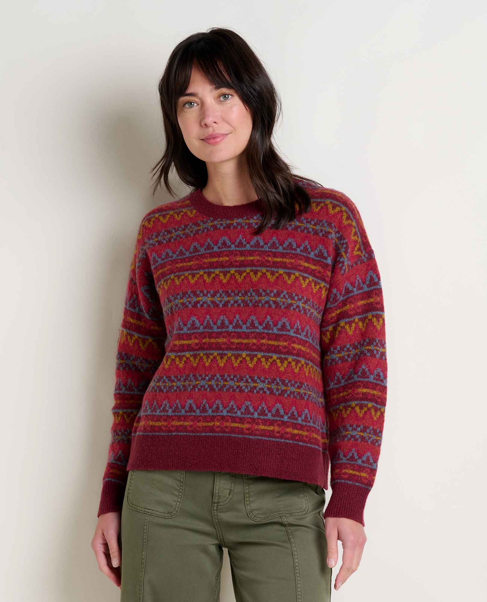 Women's Wasatch Crewneck Wool Sweater Soft, Never Itchy – Toad&Co