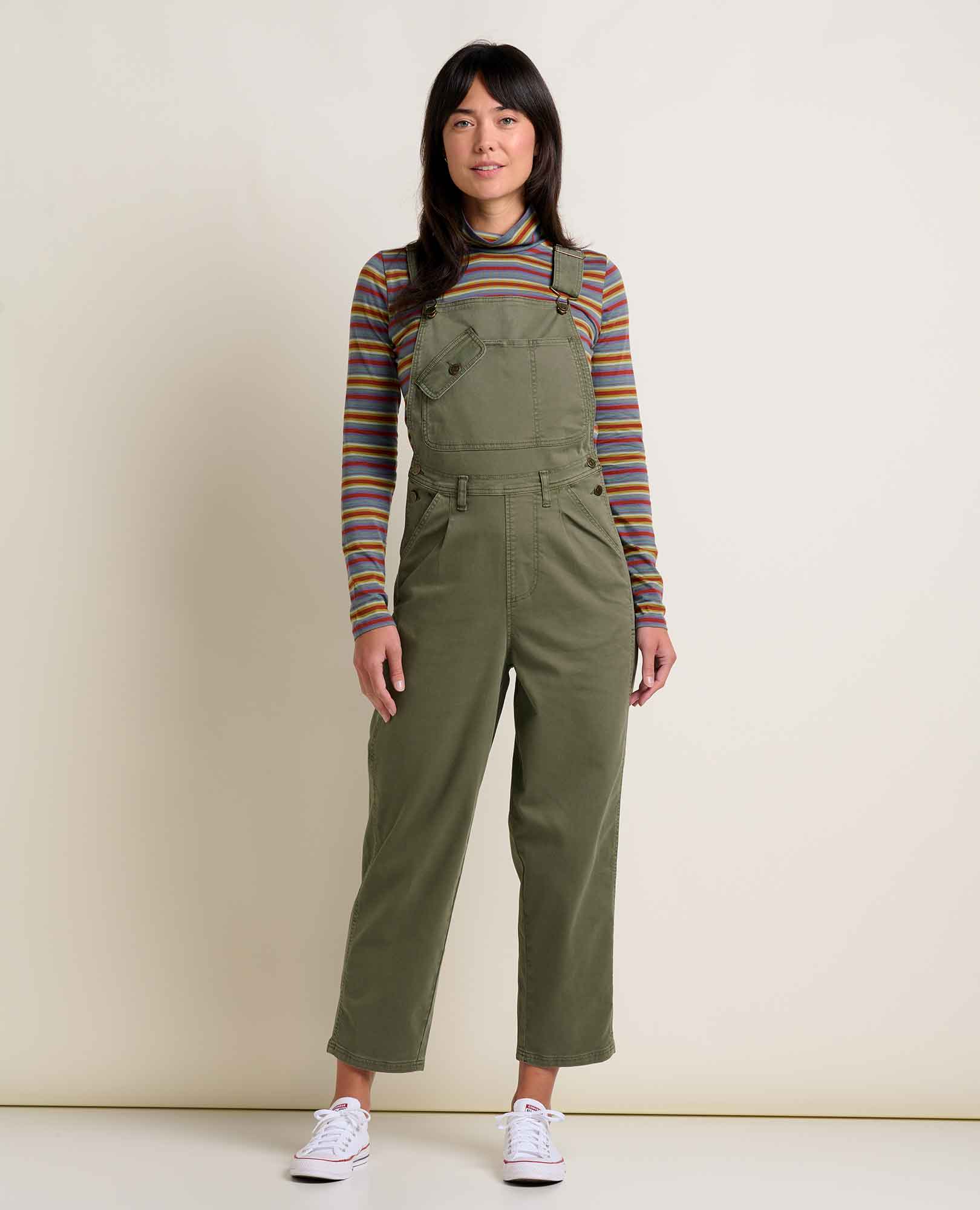 (取寄) トードアンドコー レディース リンデン オーバーオール Toad&Co women Linden Overall Beetle Women's Linden Canvas Overalls | Toad&Co