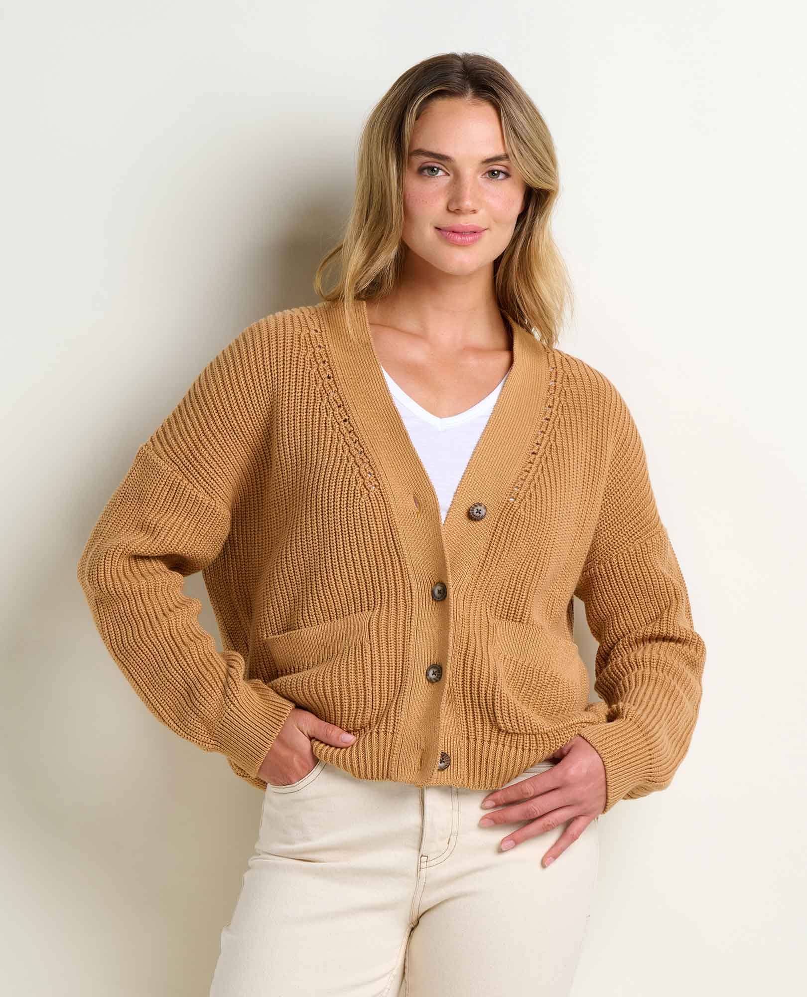 Bianca Oversized Shaker Cardigan | Organic & Recycled Cotton – Toad&Co
