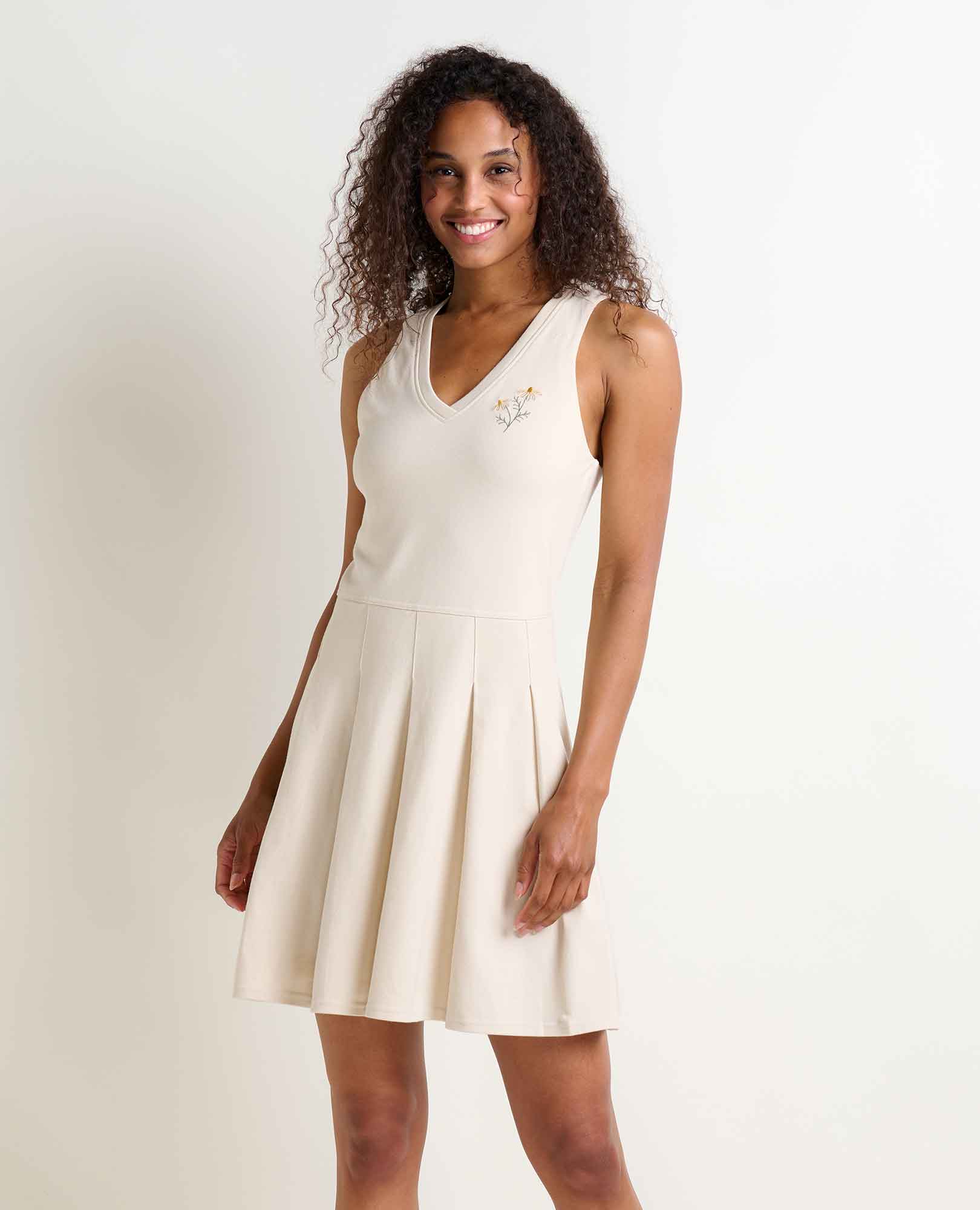 white christmas dresses Tiffany Skort Dress, in White, Size: Medium