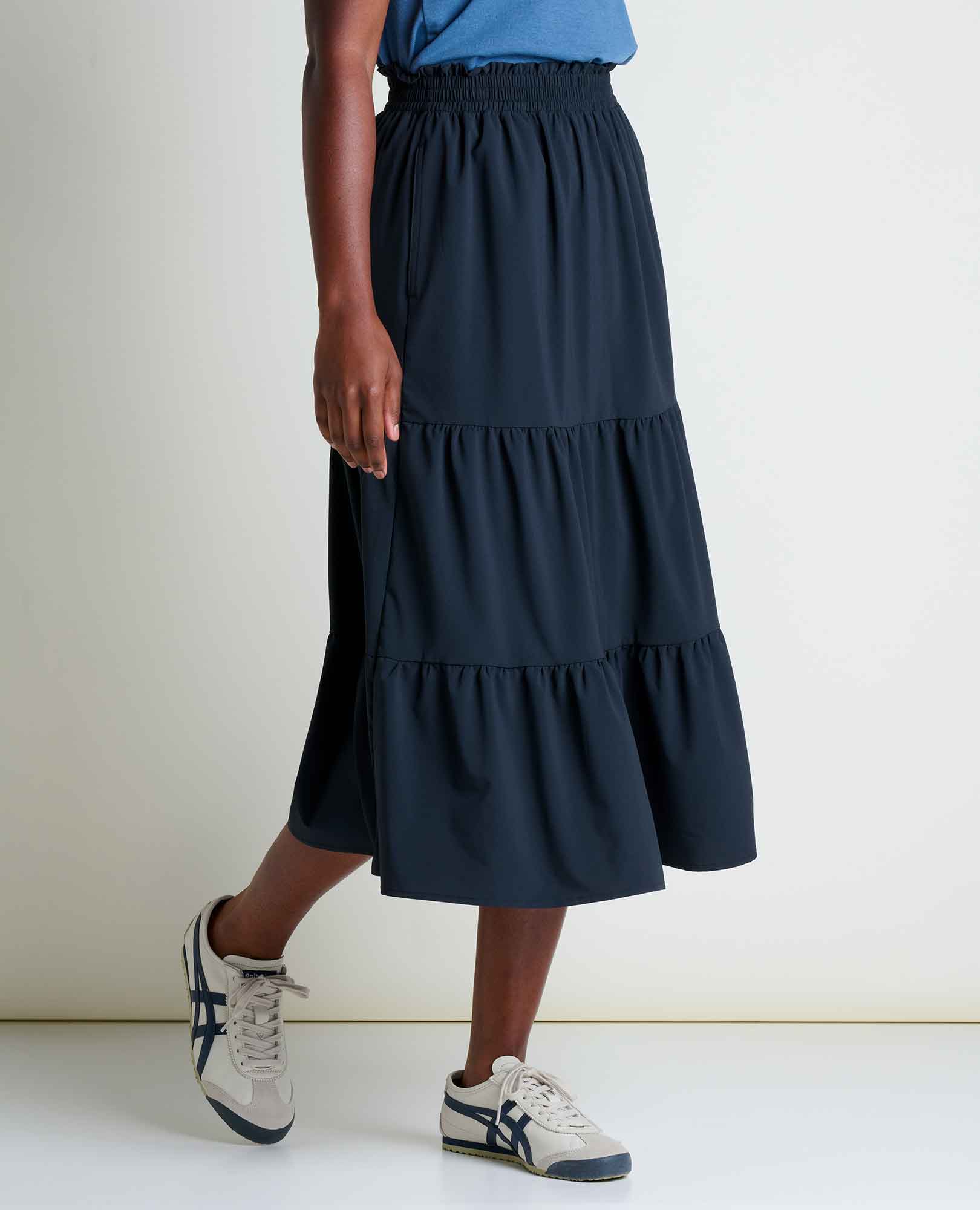 Sunkissed Tiered Midi Skirt | Travel Clothes by Toad&Co
