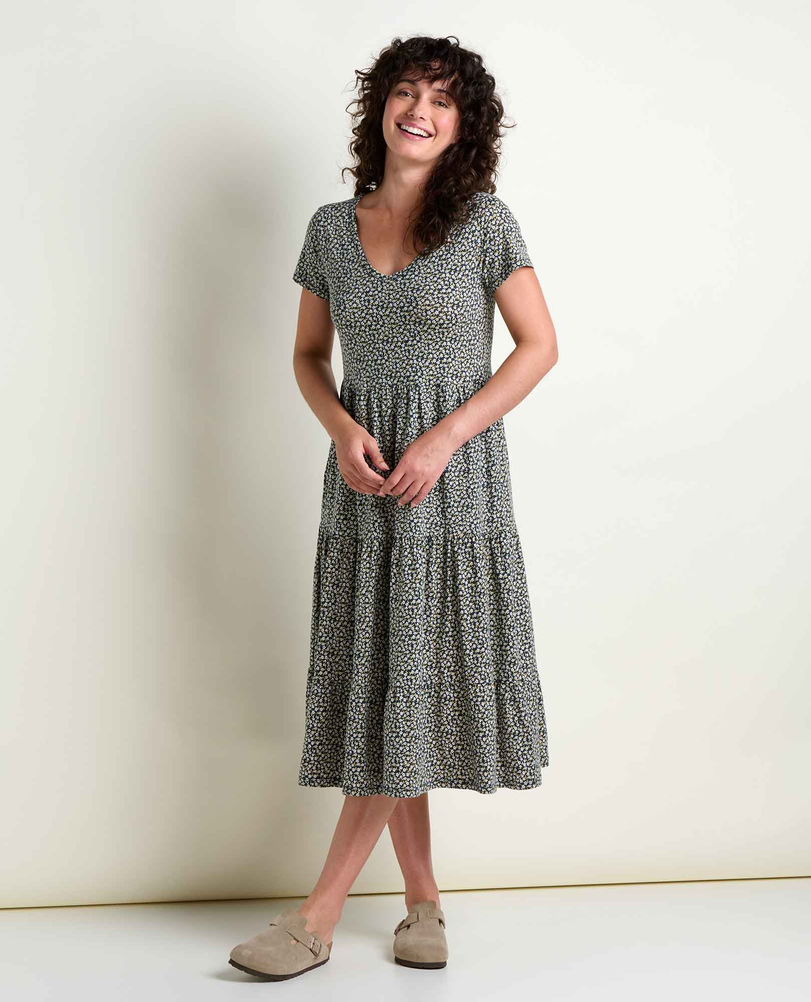 Marley Tiered Midi Dress | Organic Cotton & TENCEL Midi Dress Toad&Co Marley Tiered Midi Dress | Organic Cotton & TENCEL Midi Dress Toad&Co