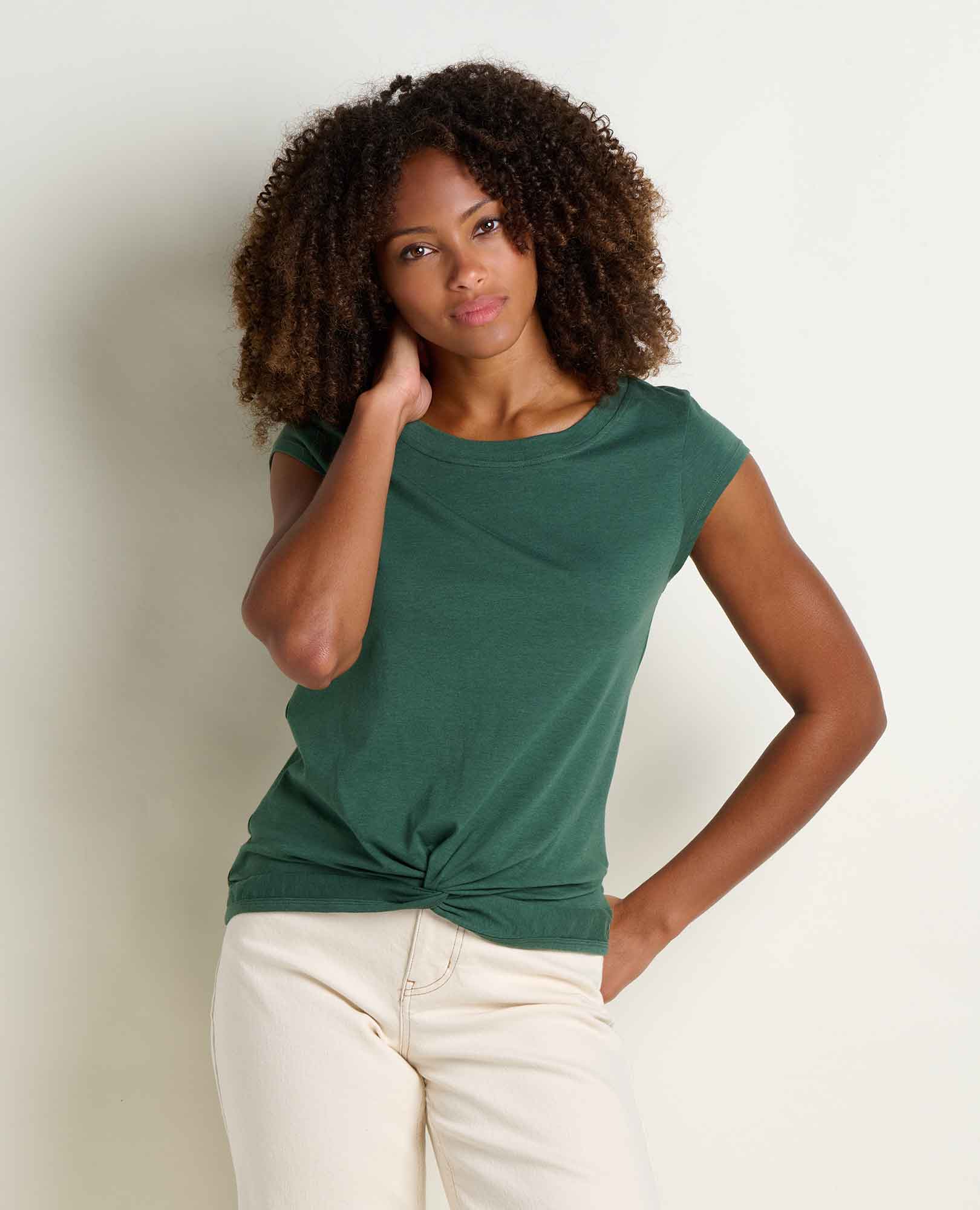 Women's Anza Short Sleeve Shirt | Organic Cotton Shirt by Toad&Co