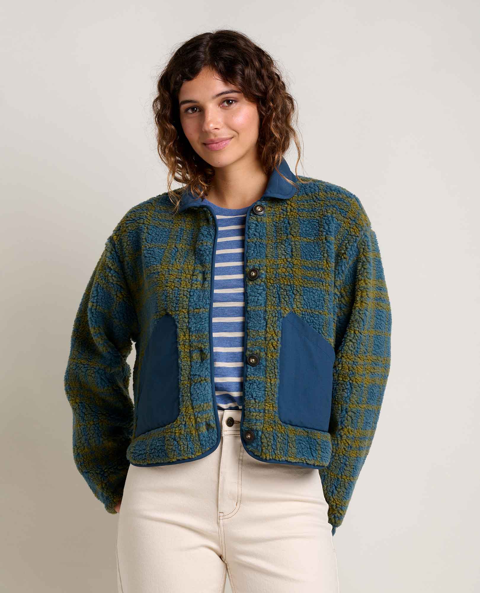 (取寄) トードアンドコー セスペ ジャケット Toad&Co Sespe Jacket  Barley Ii Women's Recycled Sherpa Jacket | Sustainable Warmth – Toad&Co