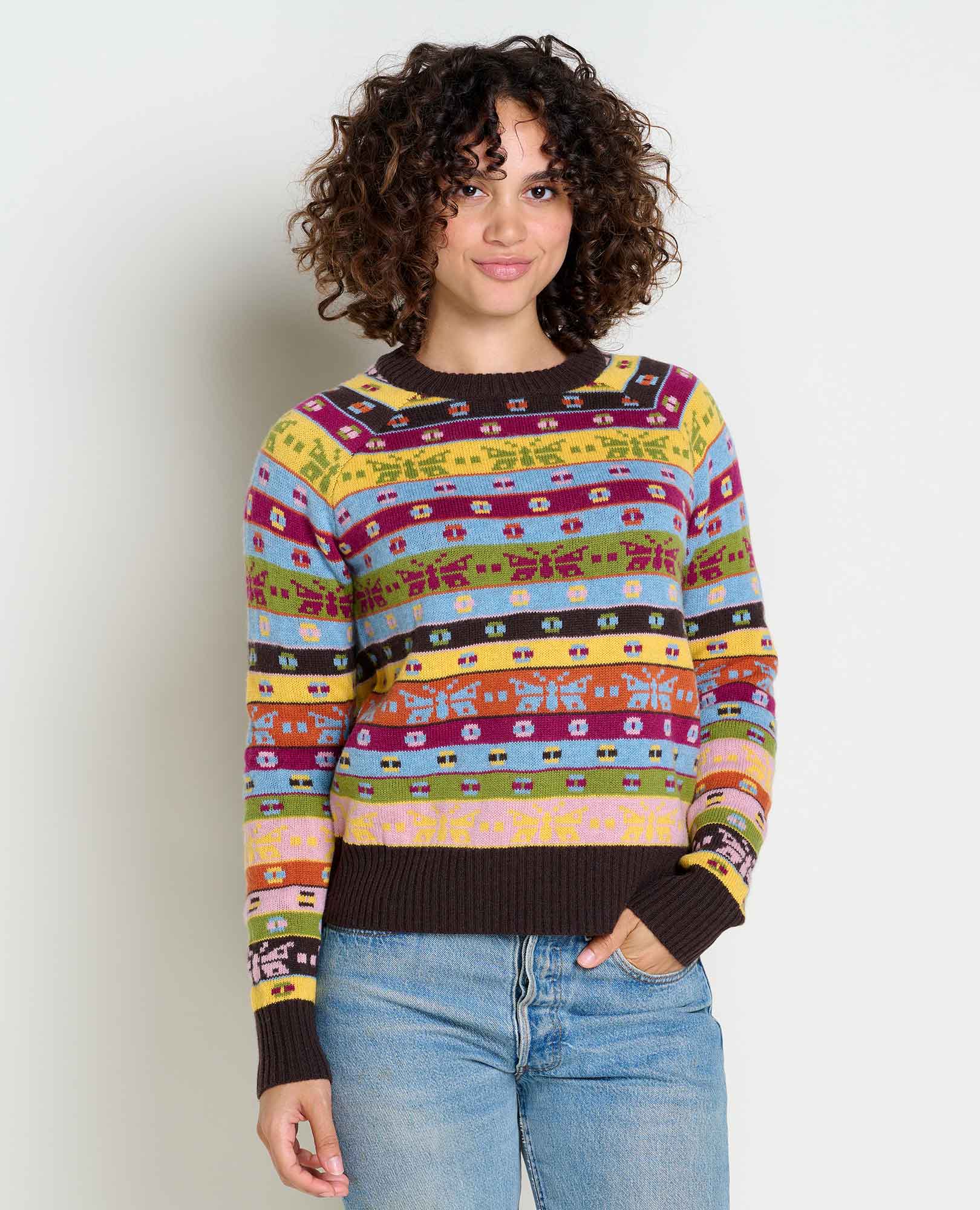 トードアンドコー (Toad&Co) レディース ニット・セーター トップス Tupelo Ii Cable Sweater (Lake) 取寄) トードアンドコー レディース ボタン バック セーター Toad\u0026Co