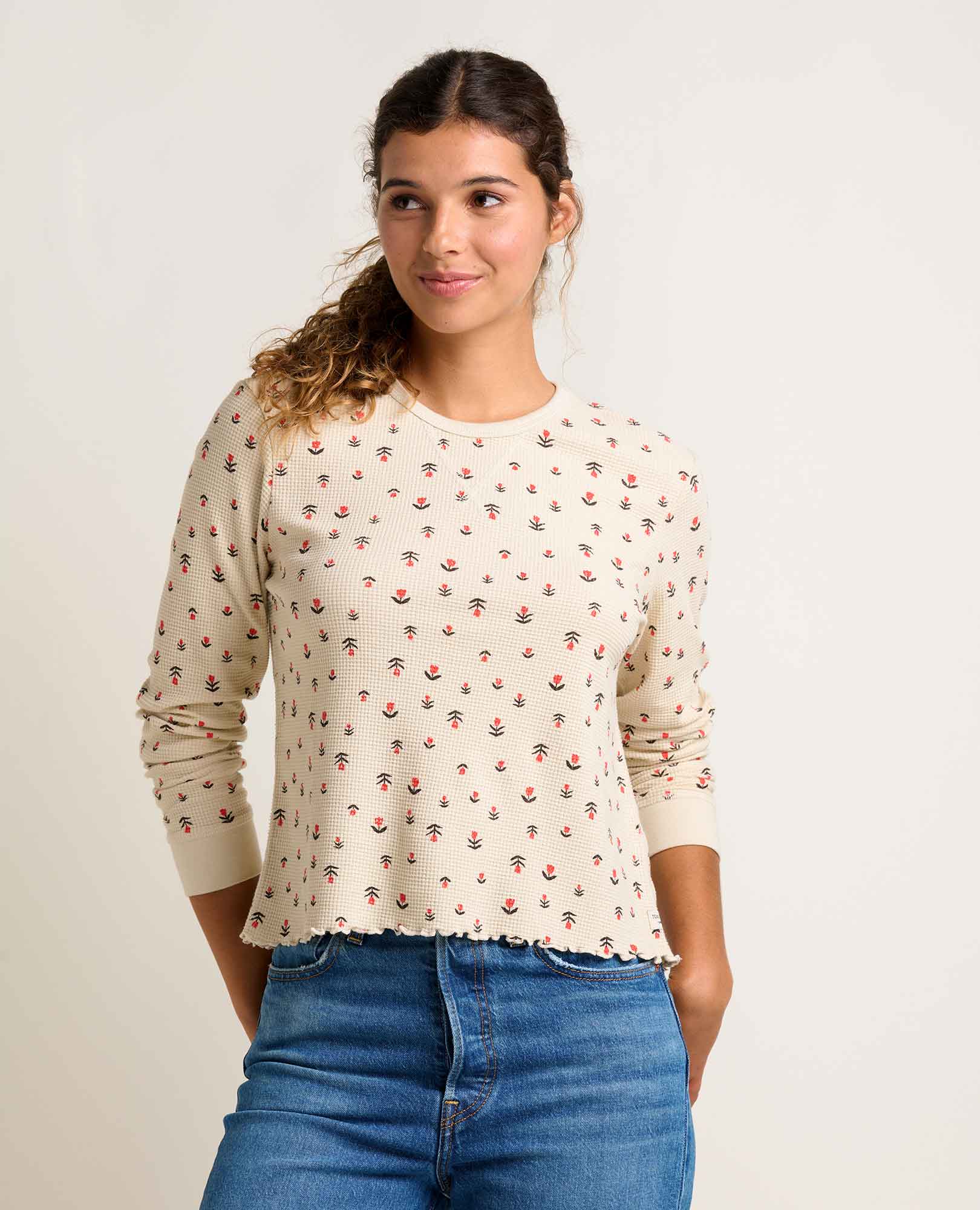 Soft Waffle Knit Crew Tee | Organic Cotton Blend – Toad&Co