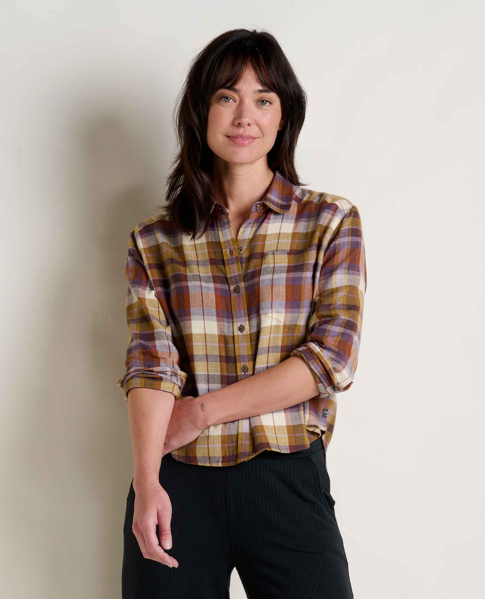 Re-Form Boxy Flannel Shirt Toad&Co1