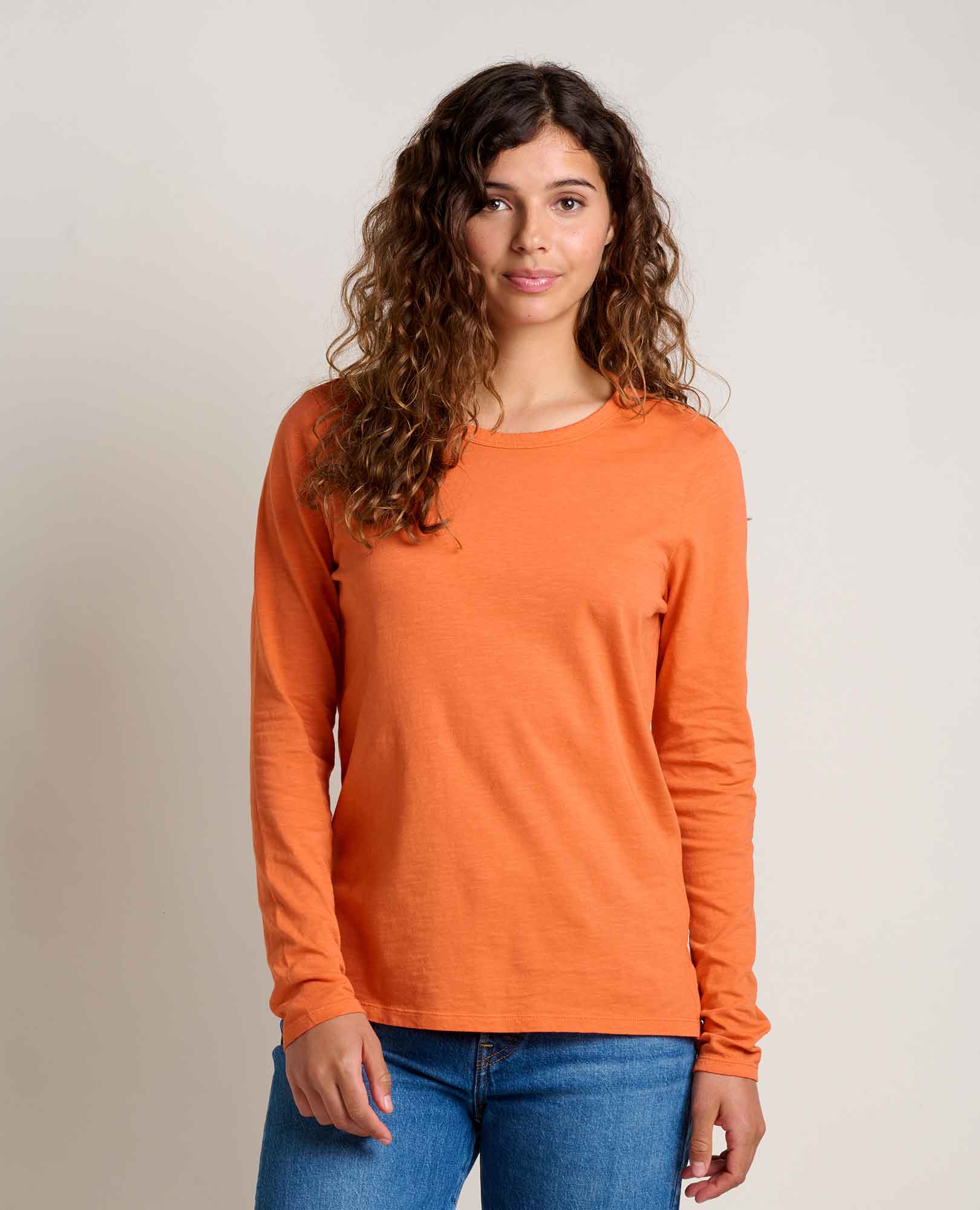 Women's Primo Long Sleeve Crew | Organic Cotton Shirt by Toad&Co