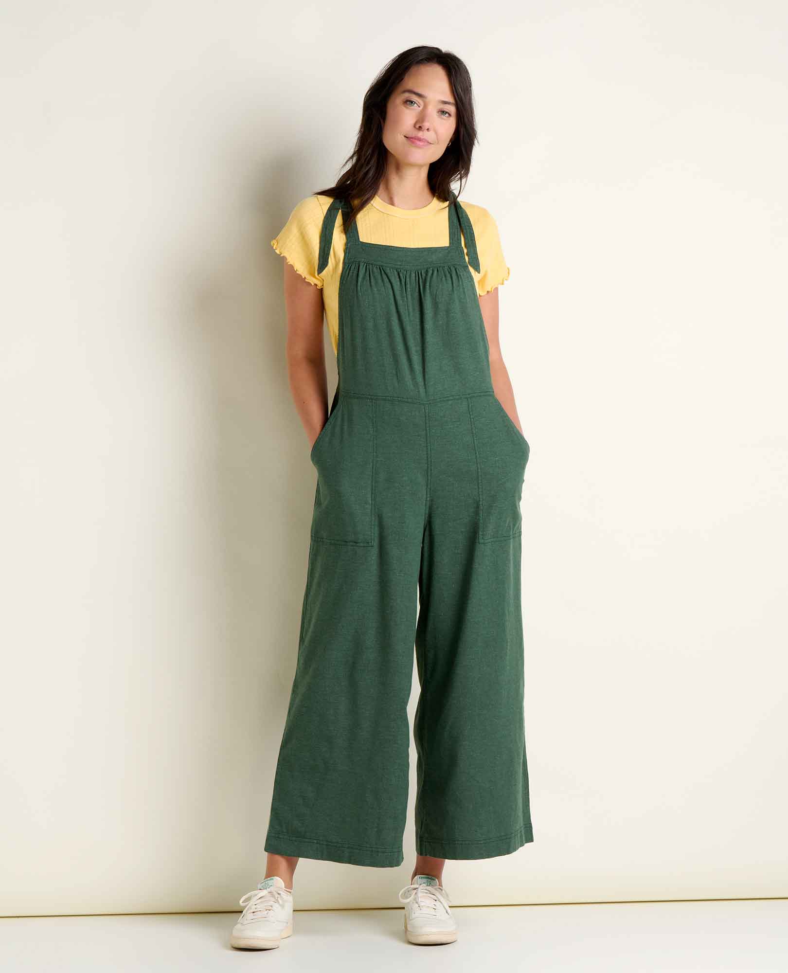 Taj Hemp Overall | Sustainable Hemp & TENCEL™ Wide-Leg Overalls