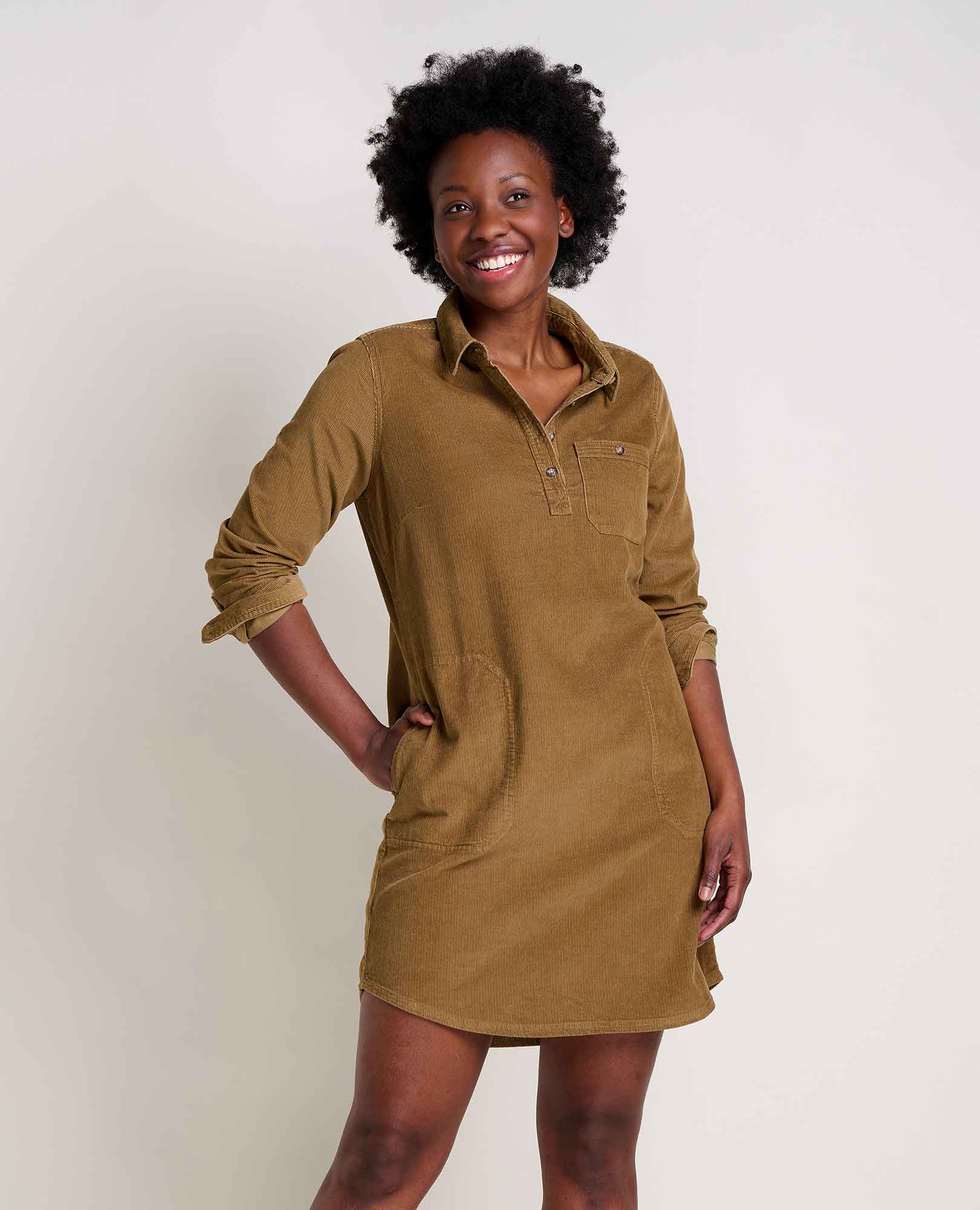 Scouter Cord Shirtdress Toad&Co