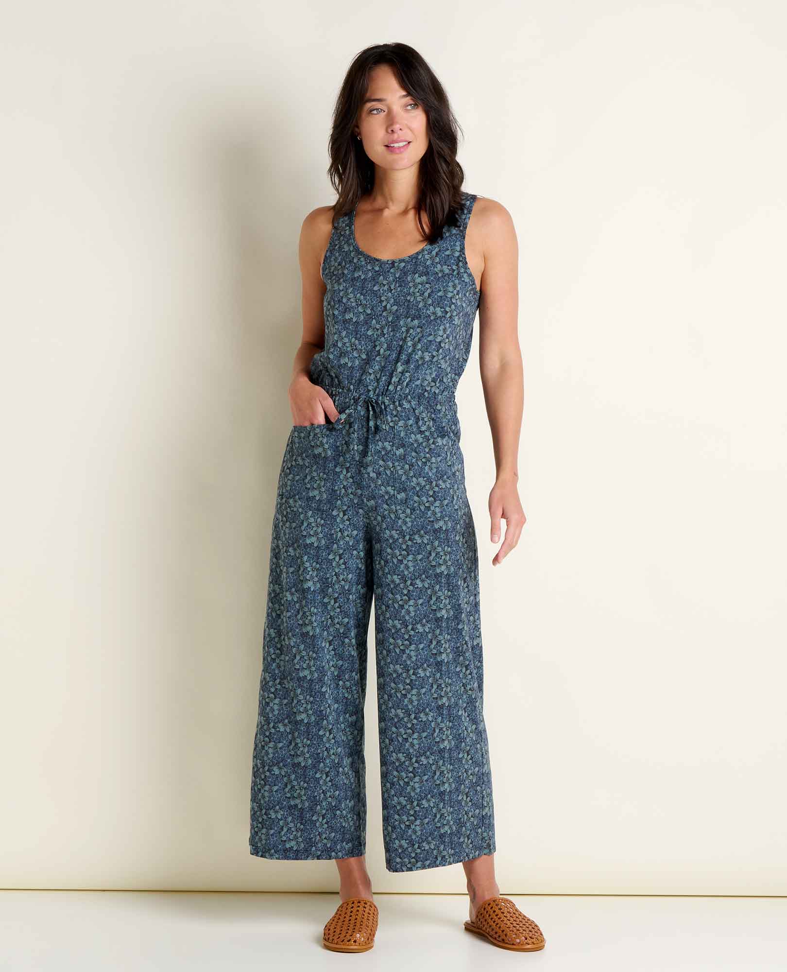 Livvy Sleeveless Sustainable Jumpsuit | by Toad&Co