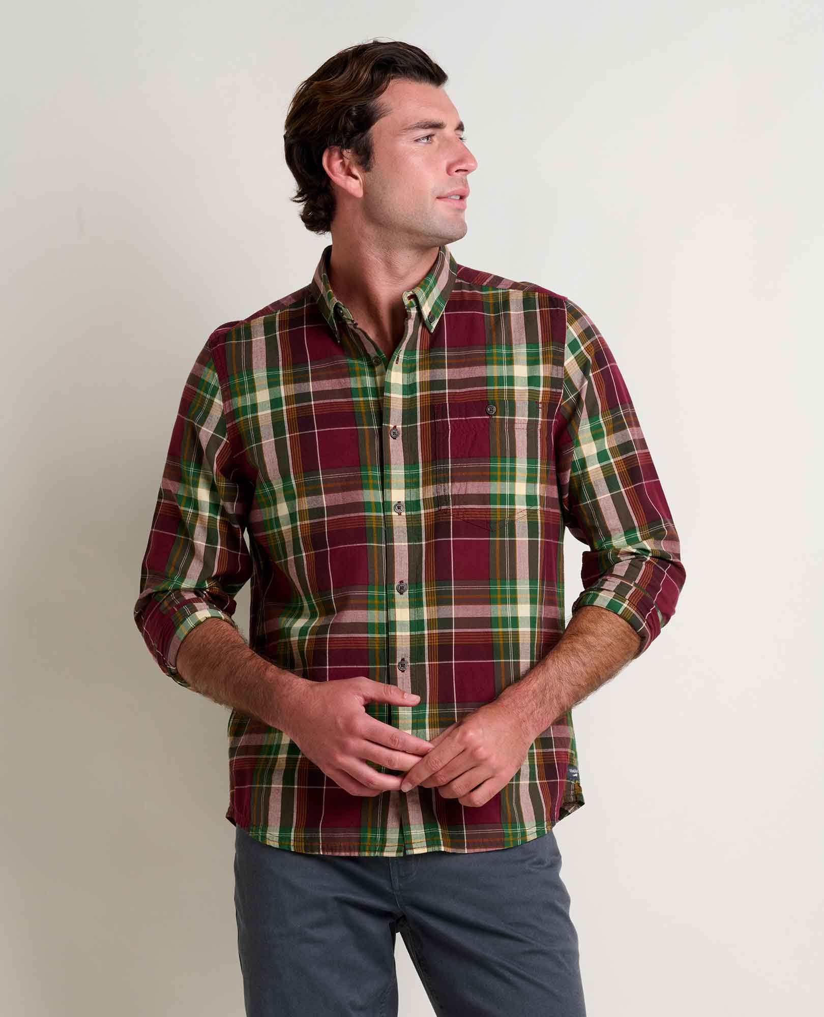 Men's Organic Cotton Long Sleeve Shirt | Toad&Co