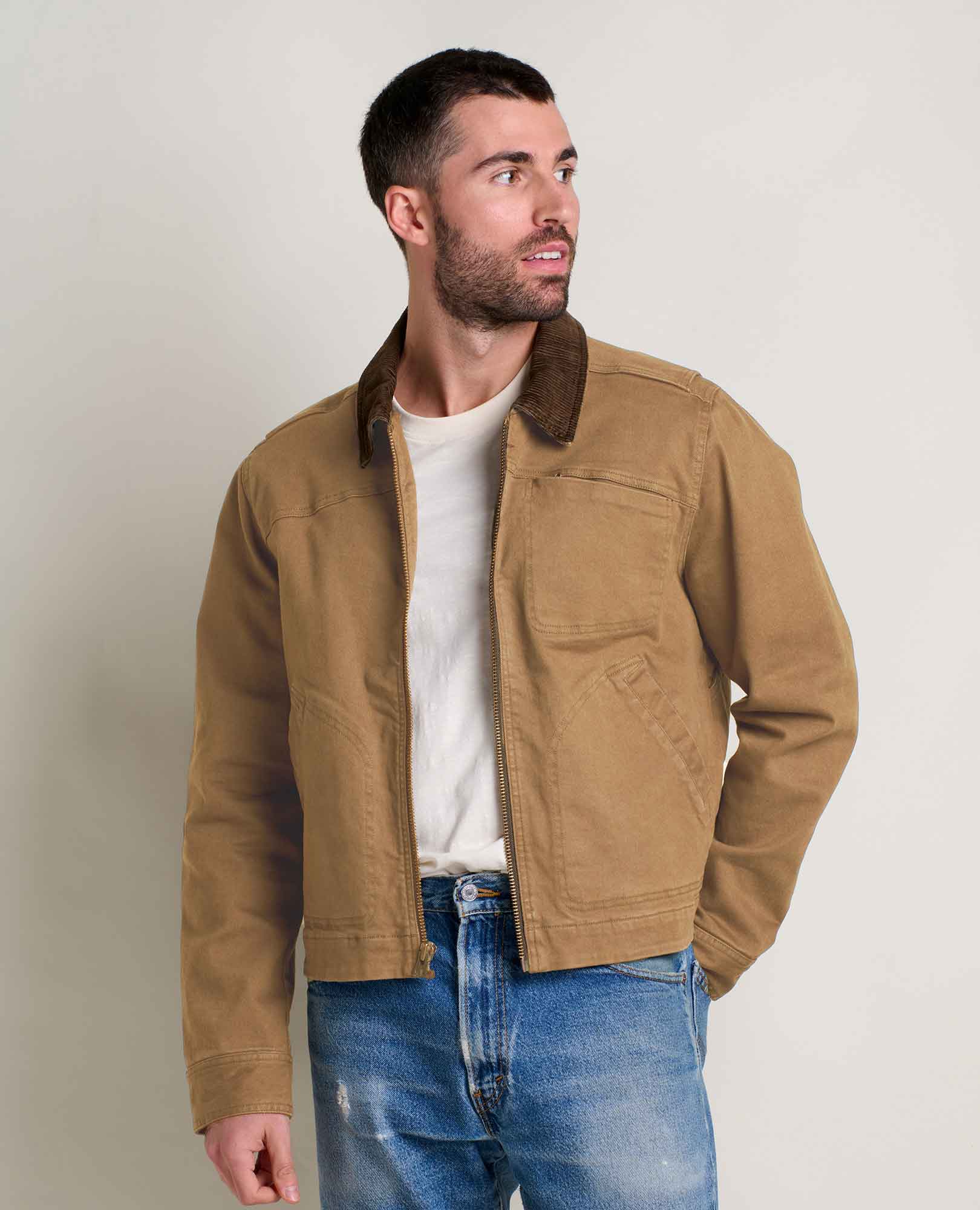 Men's Organic Cotton Denim Trucker Jacket | Toad&Co