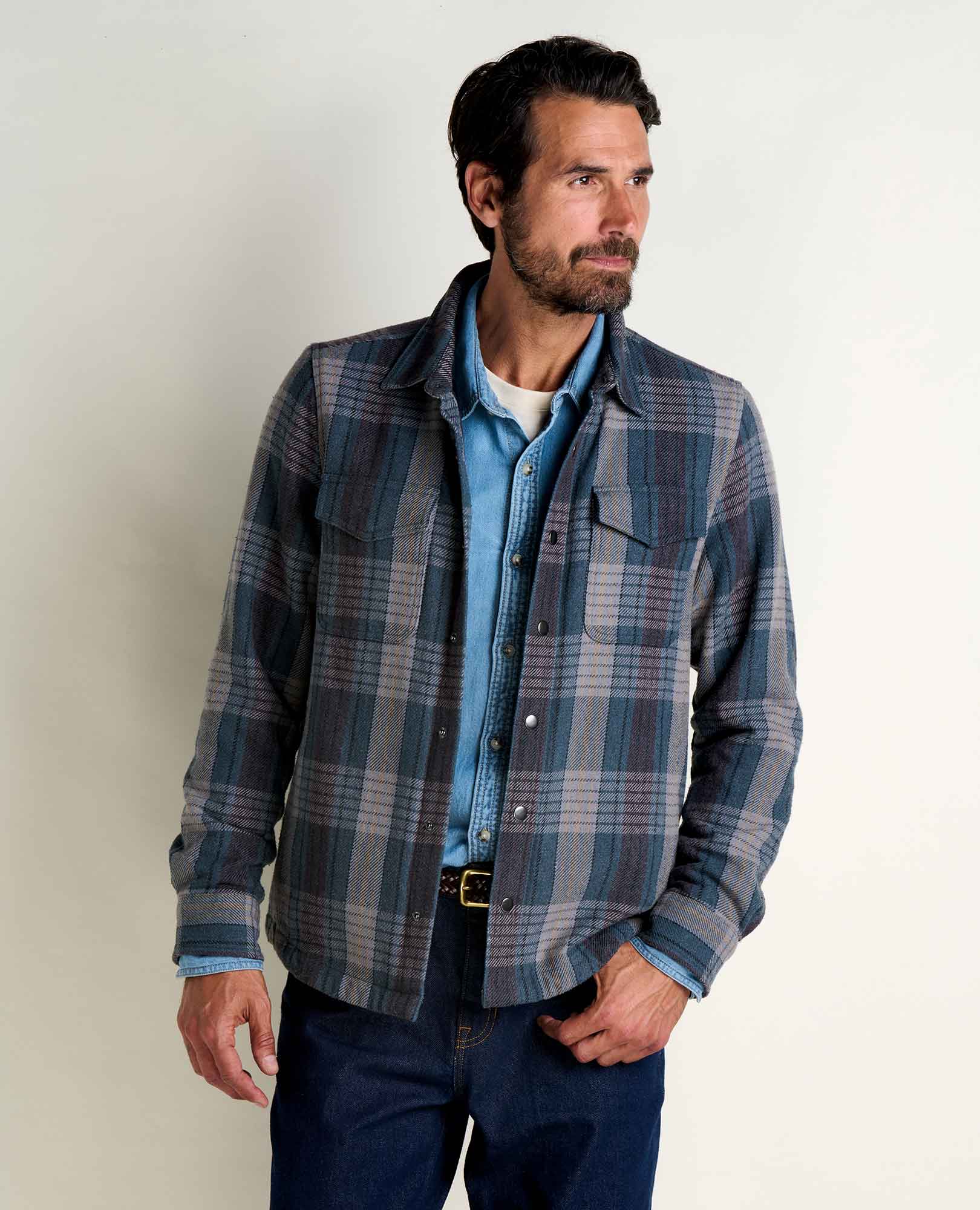 ジャケット・アウター POSTELEGANT Mouton Shirt Jacket Men's Mojac Heavyweight Shirt Jacket | Toad&Co