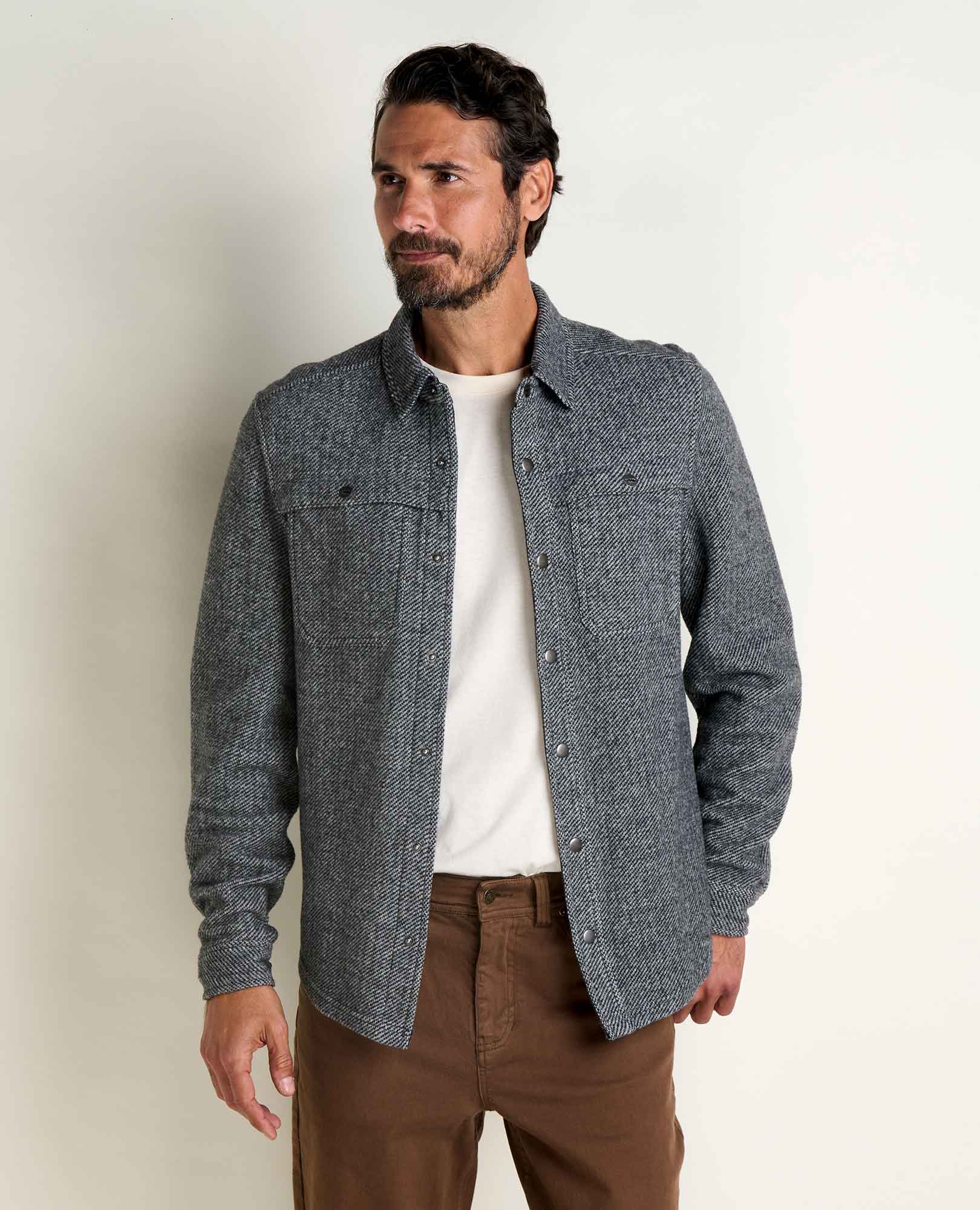 Men's Kennicott Shirt Jacket | Recycled Wool Blend by Toad&Co