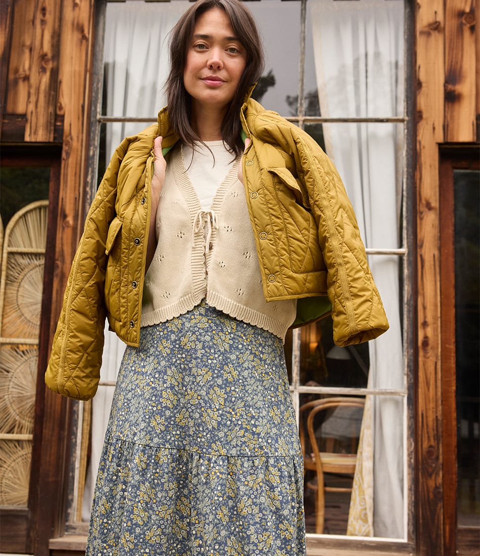 Bianca Sweater Tie Tank | Feminine Details, Sustainable Comfort