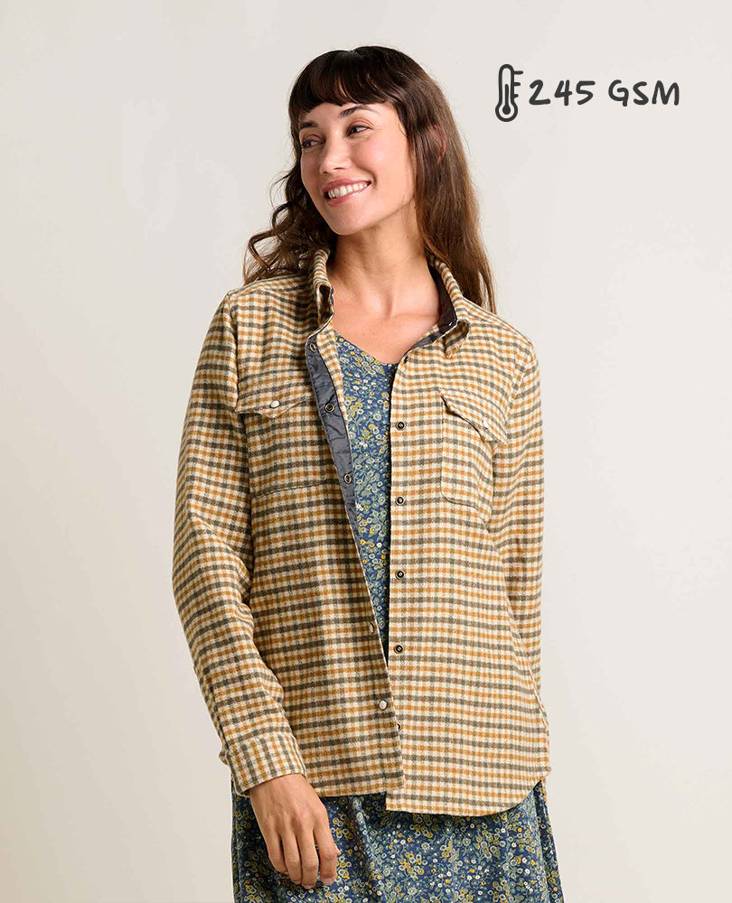 Folk Yeah Shirt Jacket - $140
