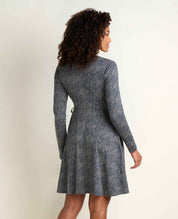 Freesia Long Sleeve Wrap Dress