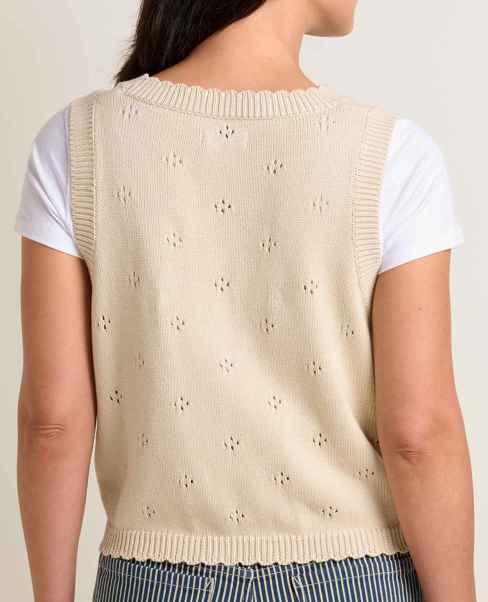Bianca Sweater Tie Tank | Feminine Details, Sustainable Comfort