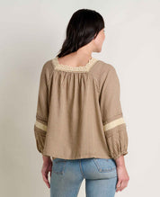 Manzana Peasant Long Sleeve Shirt