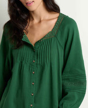 Manzana Peasant Long Sleeve Shirt