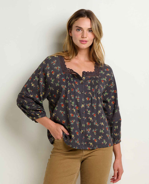 Manzana Organic Cotton Peasant Top | Toad&Co