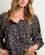 Manzana Peasant Long Sleeve Shirt