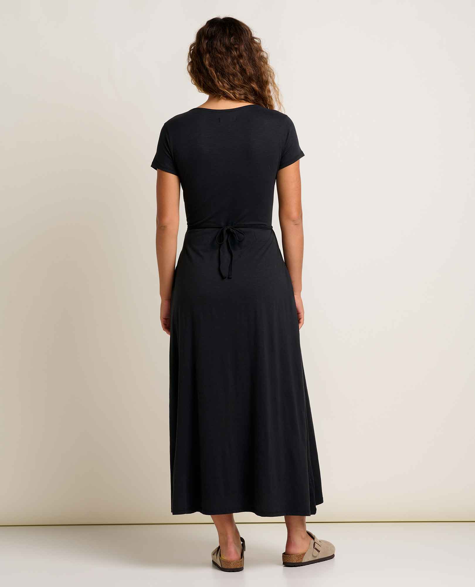 black women's midi dress Tuckernuck Delaney Black / XL A signature Ulla Johnson silhouette Rose Midi Dress Black /