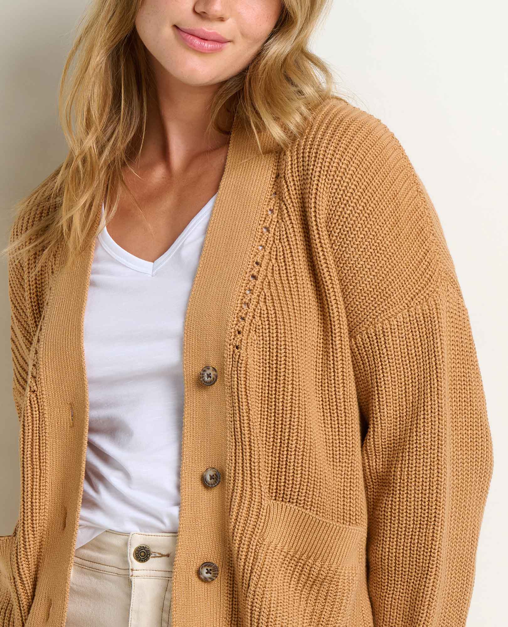 Bianca Oversized Shaker Cardigan | Organic & Recycled Cotton – Toad&Co
