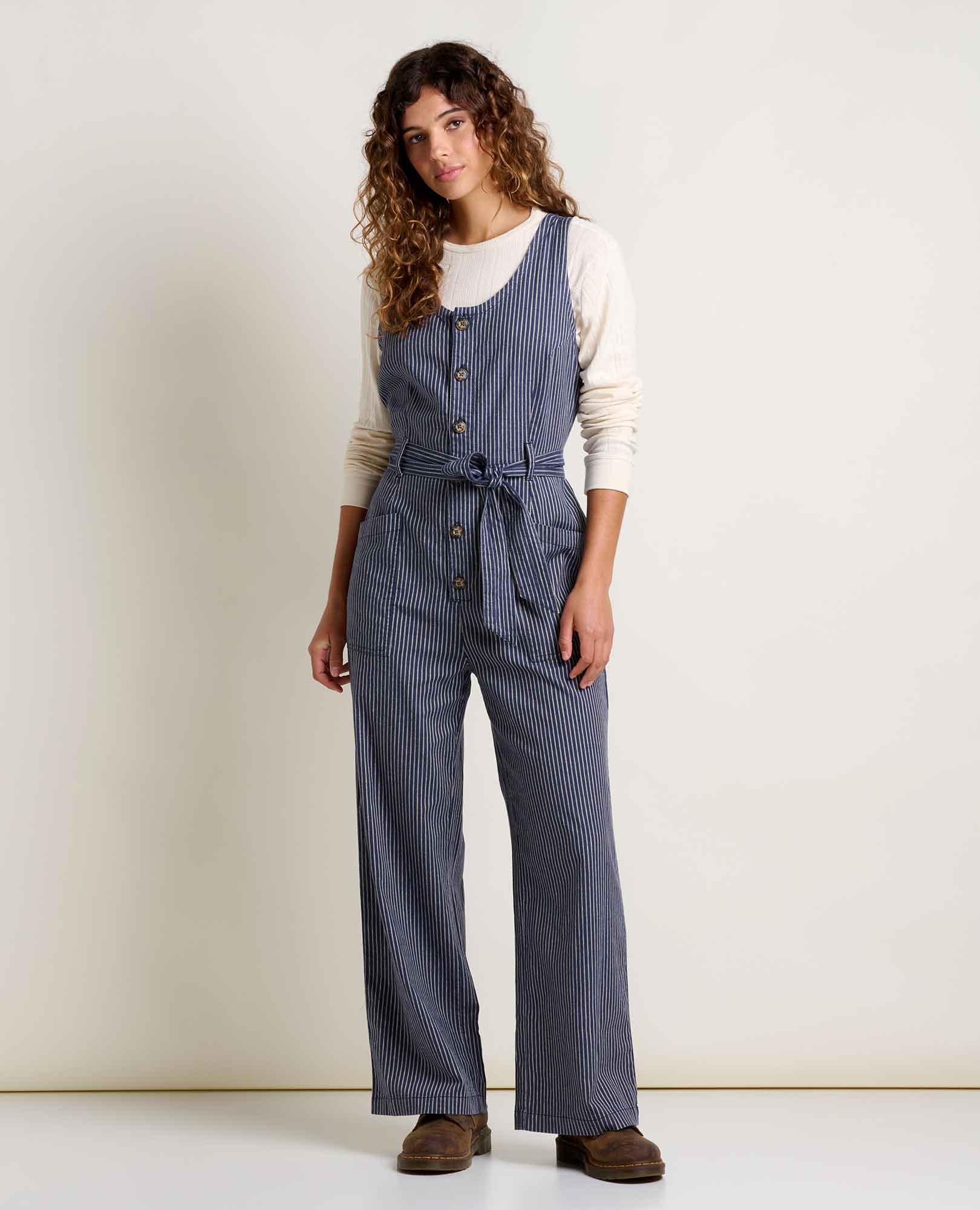 Tarn Sleeveless Wide Leg Jumpsuit | Hemp Blend – Toad&Co