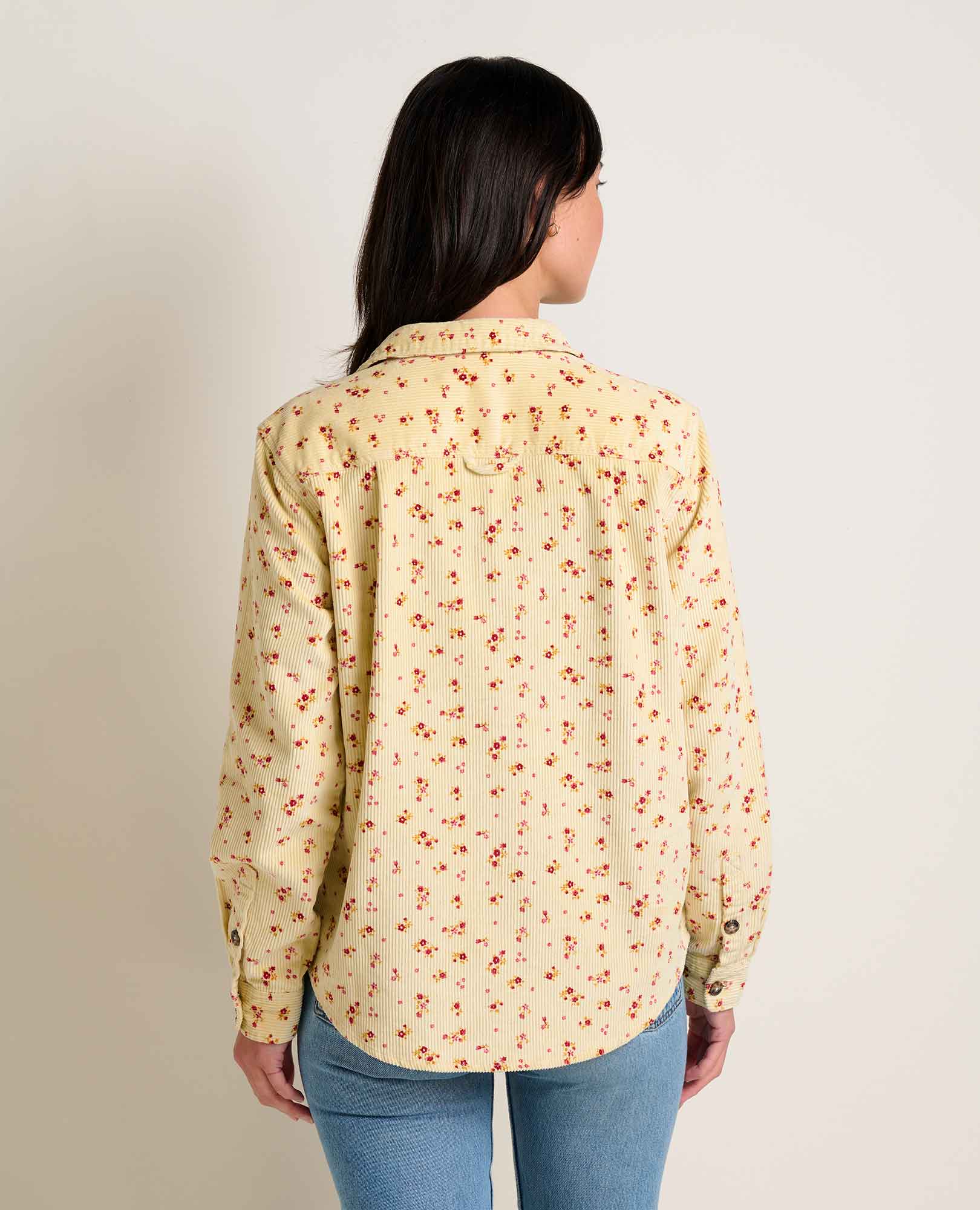Toad & Co Cascadia Long Sleeve Shirt - Barley Floral Print - XS Toad & Co Cascadia Long Sleeve Shirt - Barley Floral Print - XS
