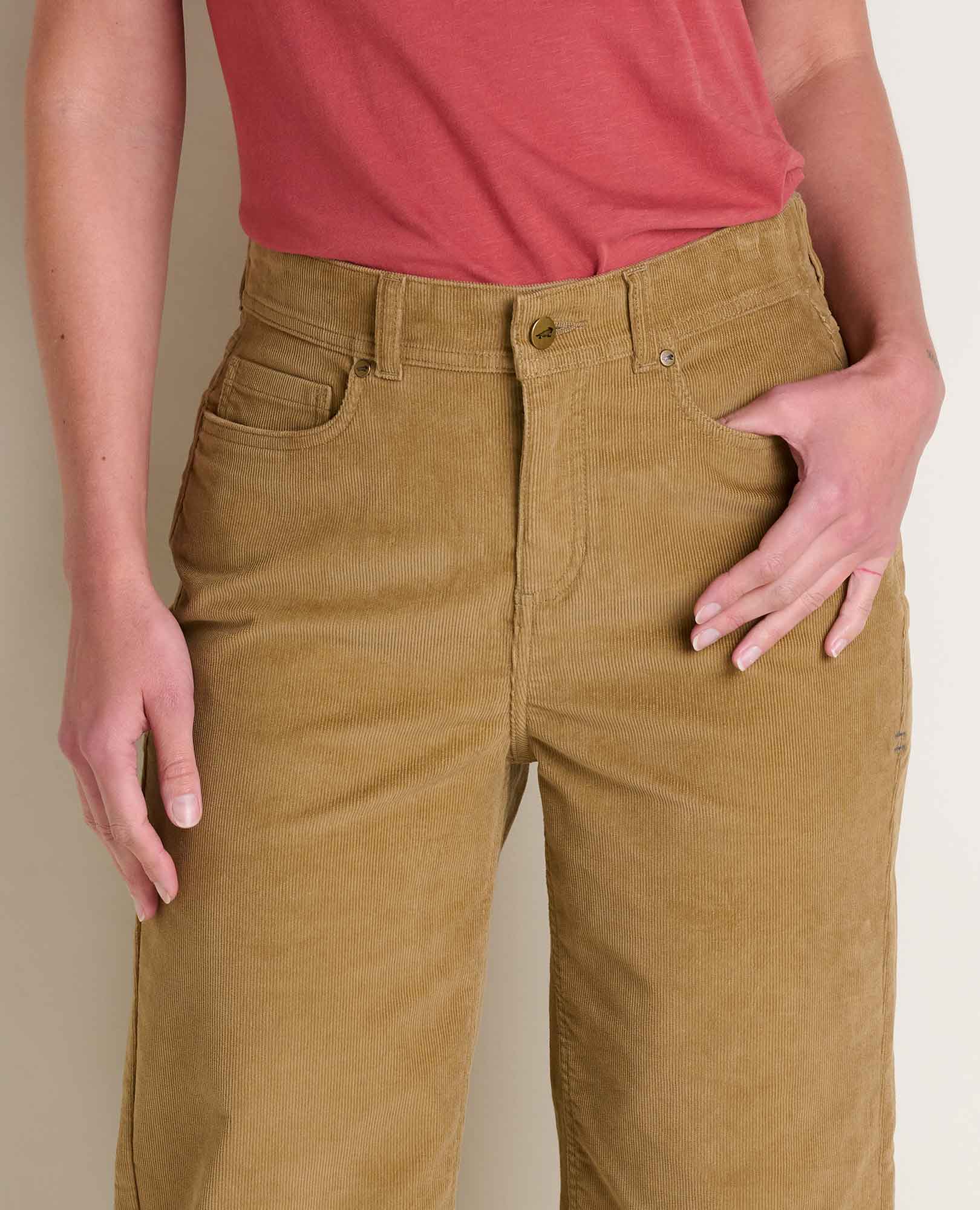 Coaster Cord Wide Leg Pant