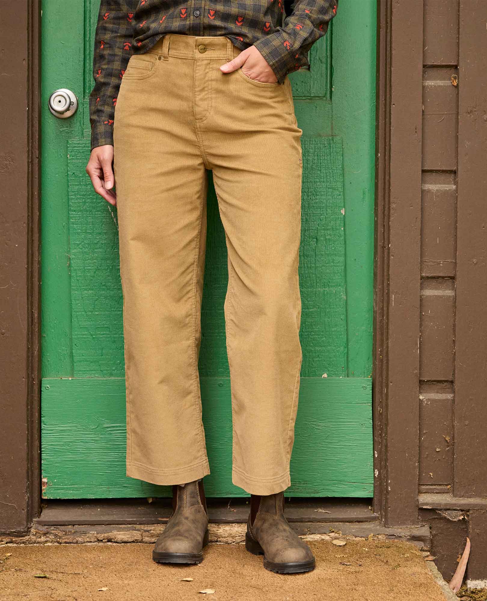 Women's Corduroy Wide Leg Crop Pant | Toad&Co