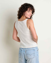 Foothill Pointelle Henley Tank