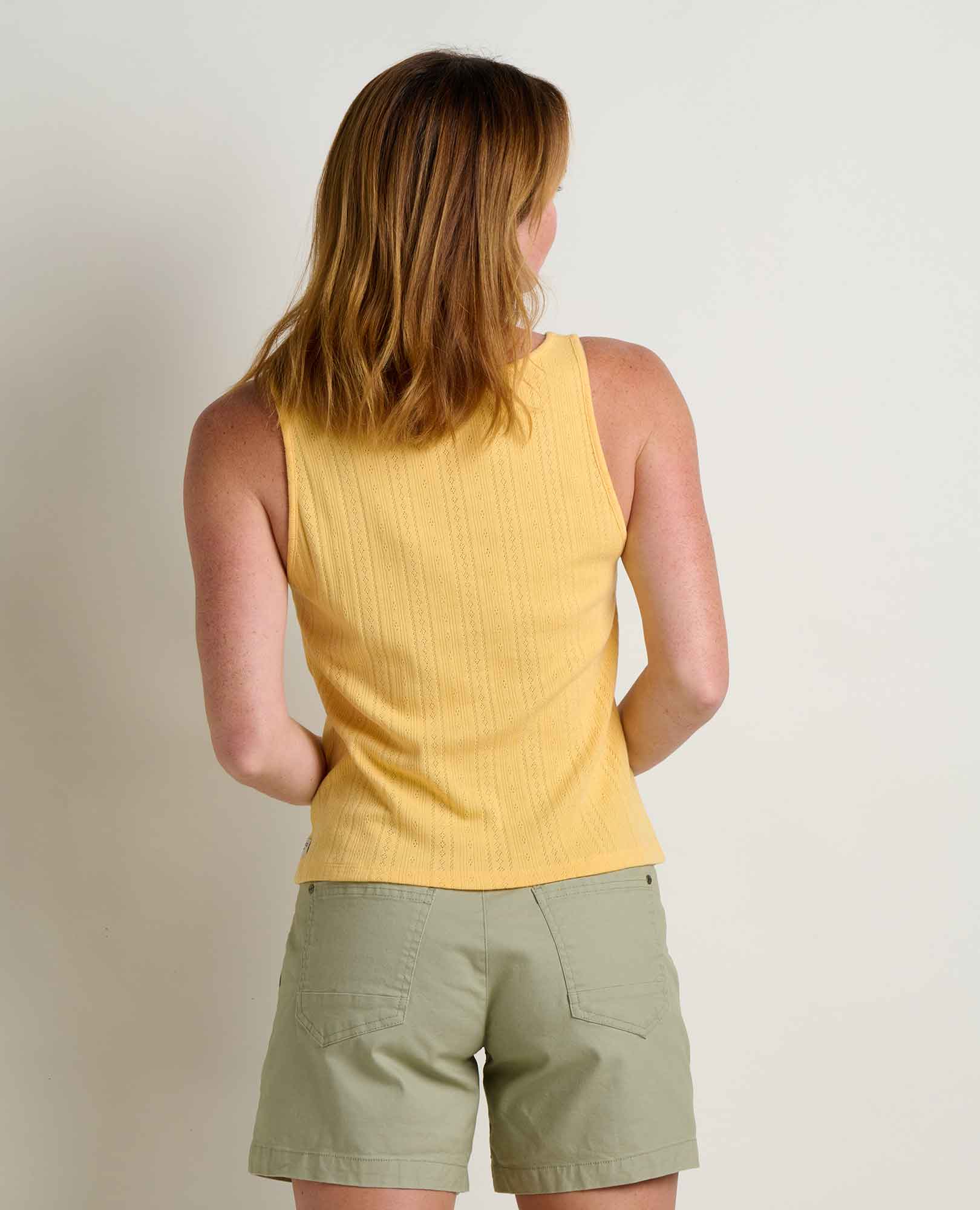 Foothill Pointelle Henley Tank