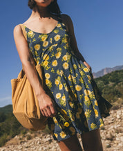 Sunkissed Tank Godet Dress