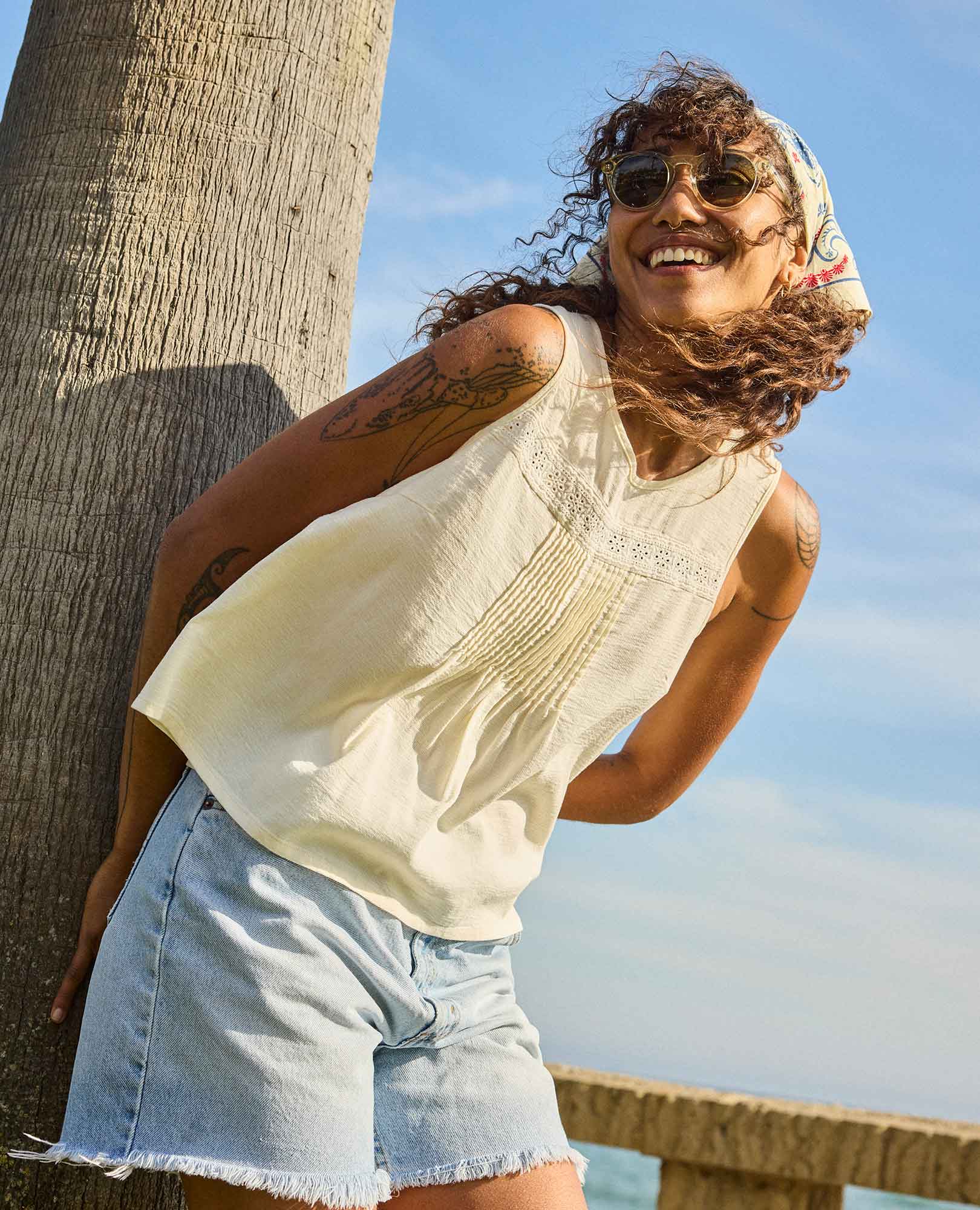 Manzana Pin Tuck Tank | 100% Organic Cotton Pintuck Tank Top – Toad&Co