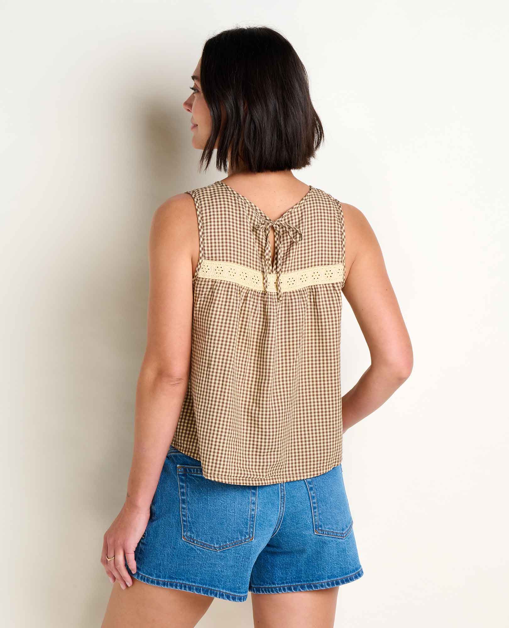 Manzana Pin Tuck Tank