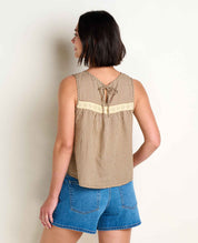 Manzana Pin Tuck Tank