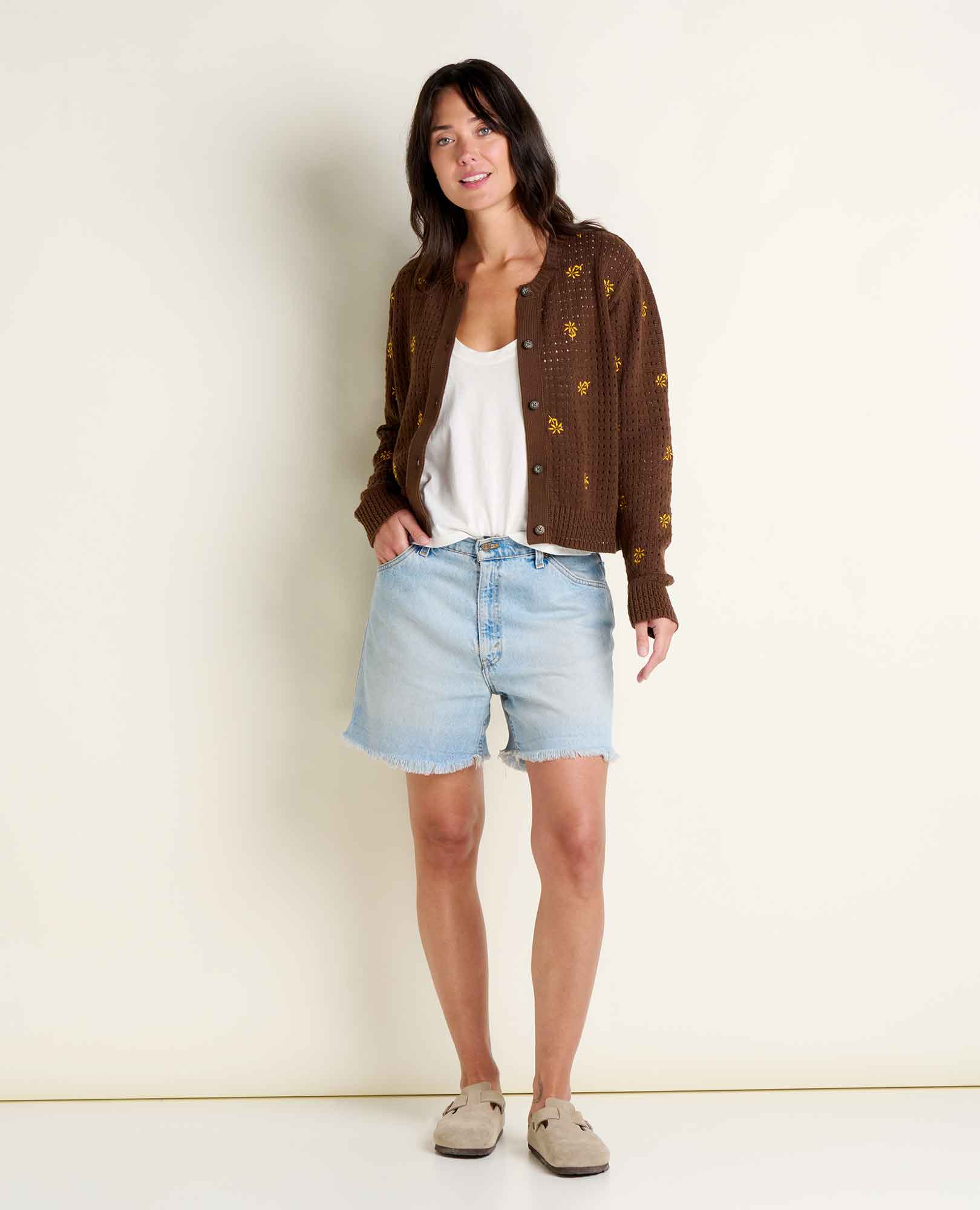 Bianca Embroidered Cardigan