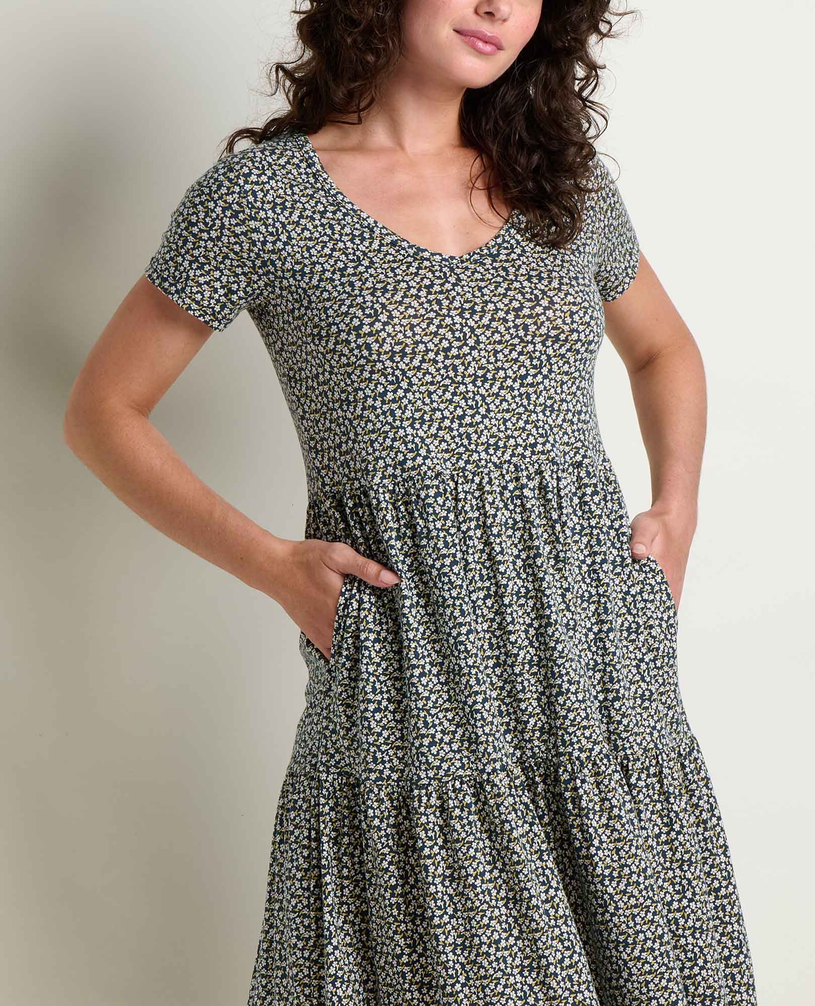 Marley Tiered Midi Dress