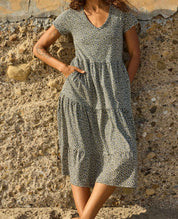 Marley Tiered Midi Dress