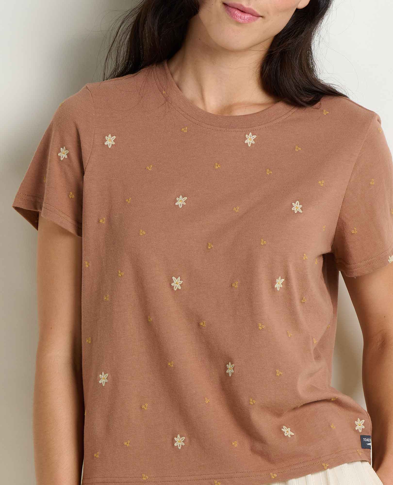 Women's Re-Form Crew Embroidered