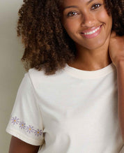 Women's Re-Form Crew Embroidered