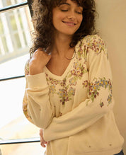 Bianca Patterned Pullover Sweater