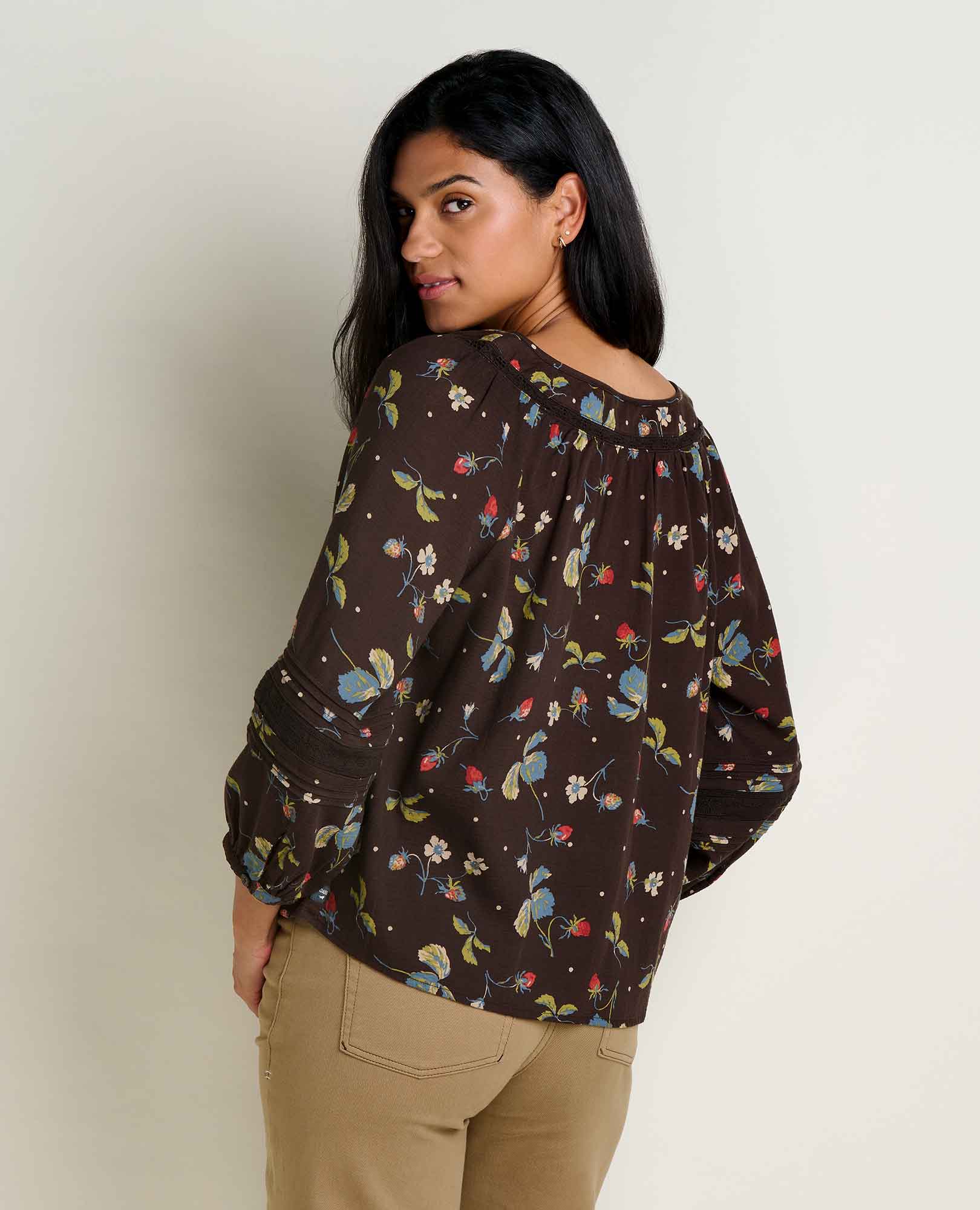 Manzana Peasant Long Sleeve Shirt