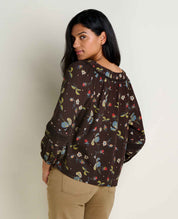 Manzana Peasant Long Sleeve Shirt