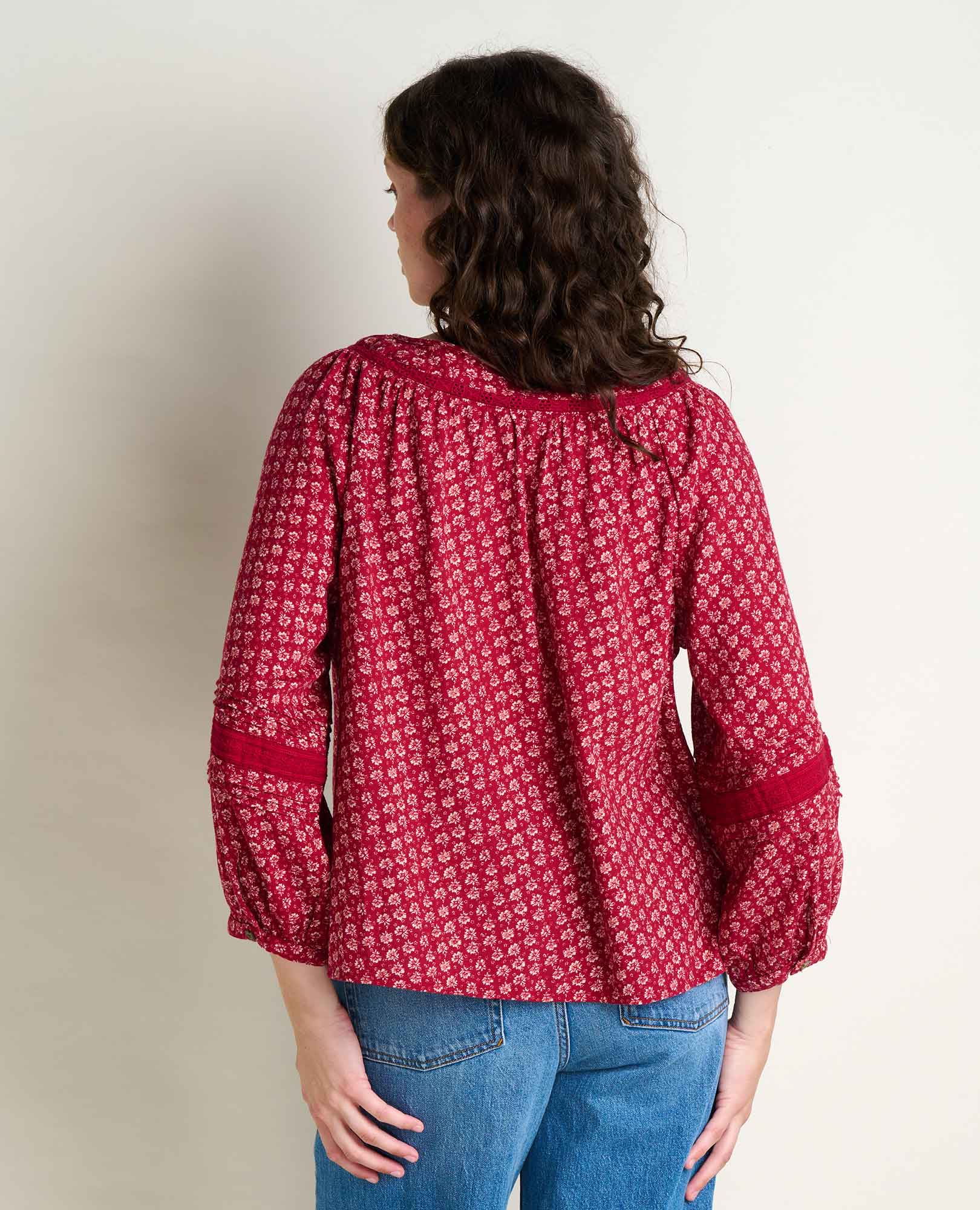 Manzana Peasant Long Sleeve Shirt