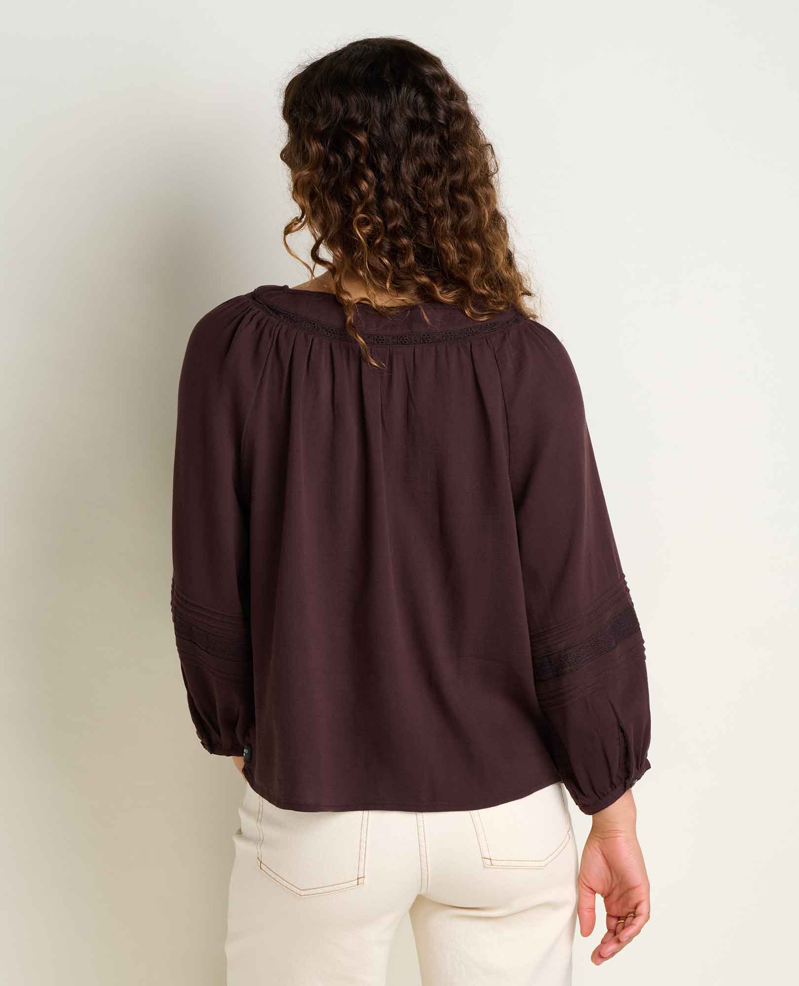 Manzana Peasant Long Sleeve Shirt