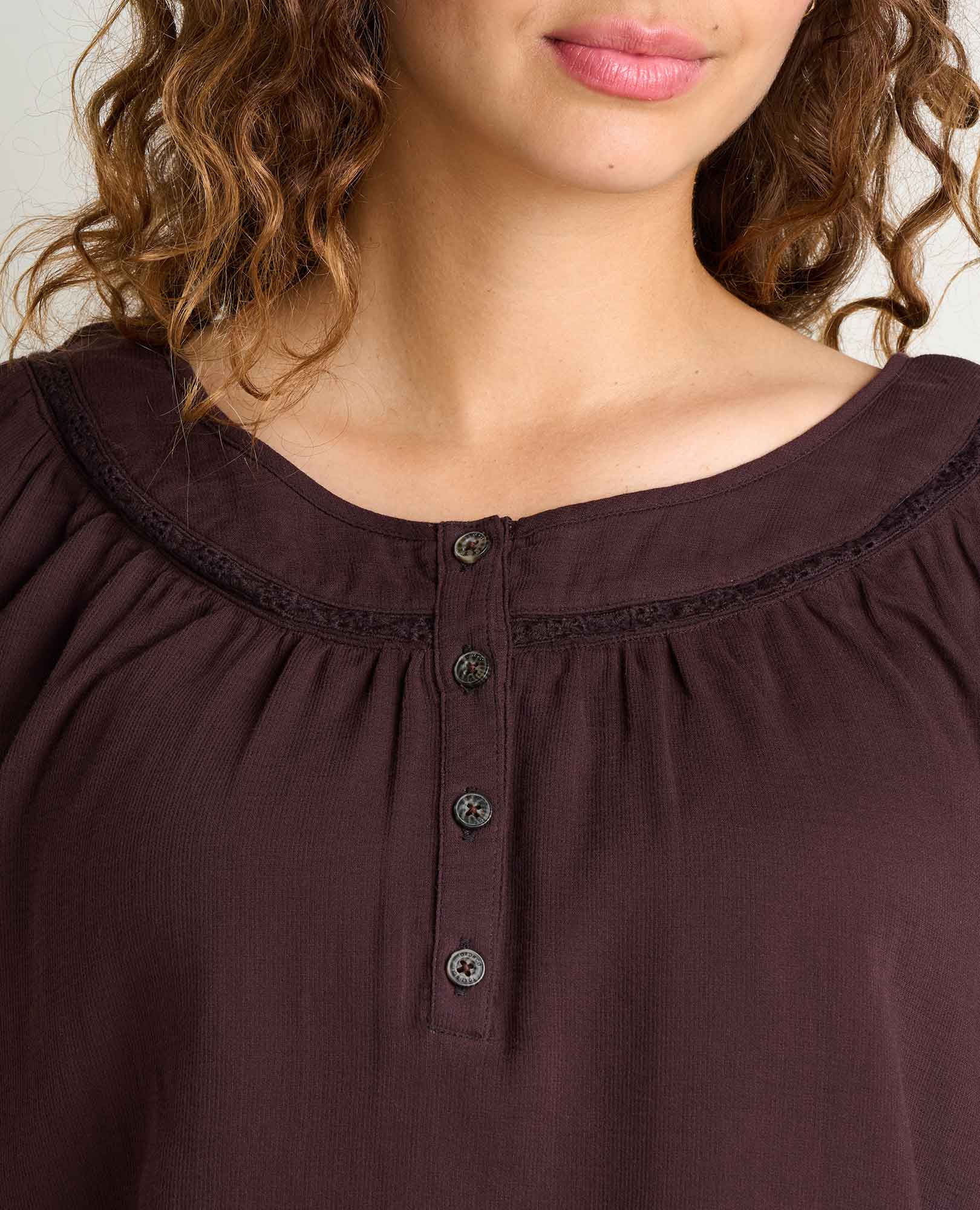 Manzana Peasant Long Sleeve Shirt